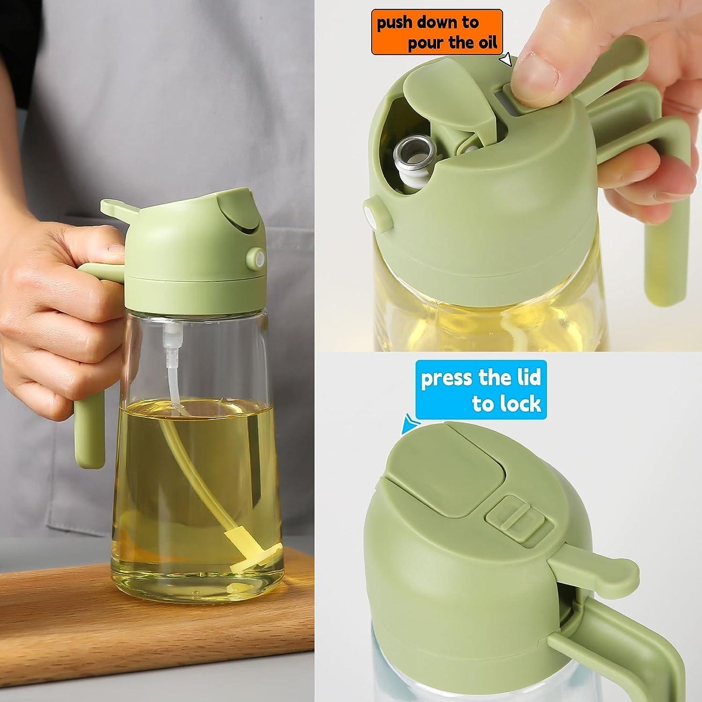 500ml Portable Sprayer Oil Dispenser - SellSeva